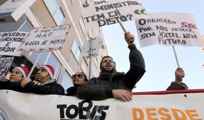 Tobis: Trabalhadores iniciam segunda semana consecutiva de protesto